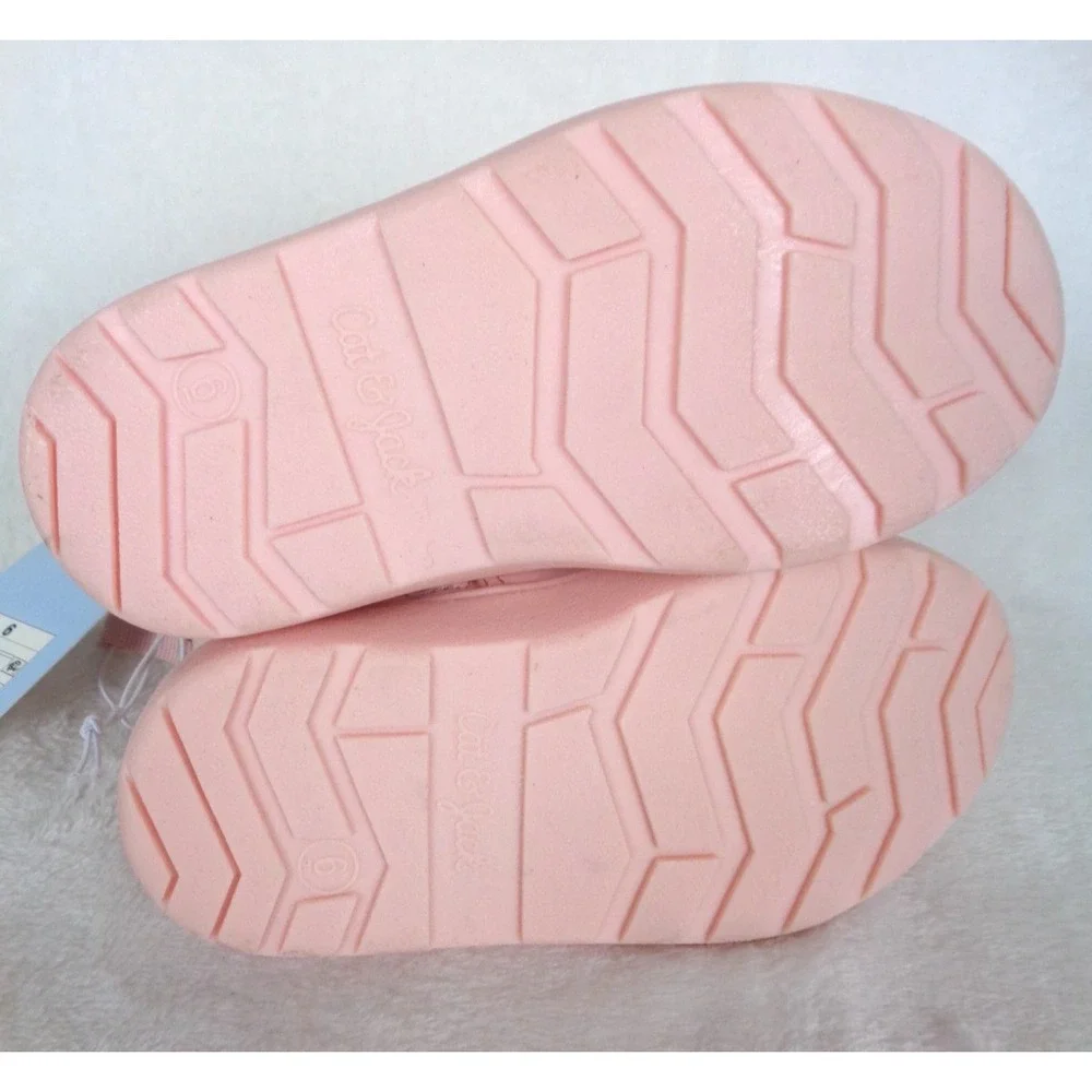 Cat & Jack Toddler Girls Sophia Sparkly Winter‎ Boots Blush Pink Size 6